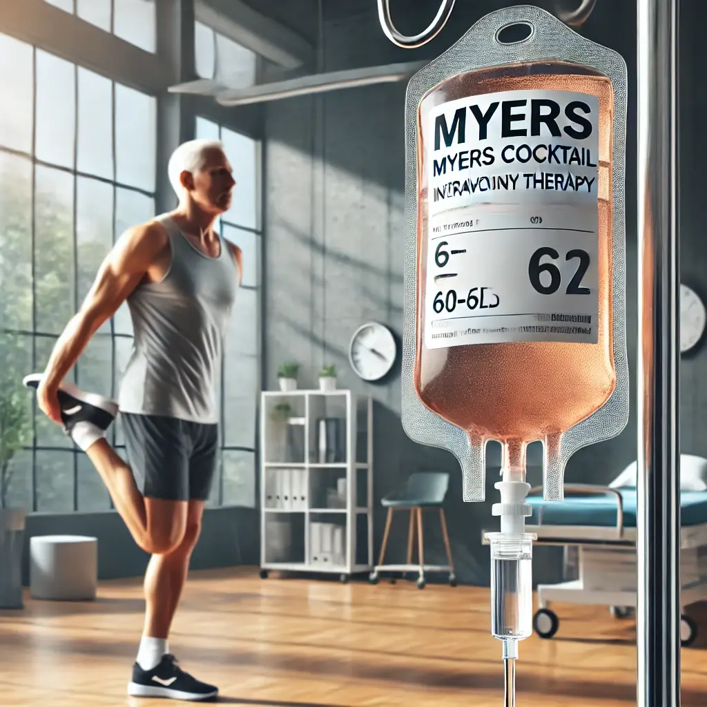 Myers Cocktail IV therapy — vitamins and minerals infusion for immune support